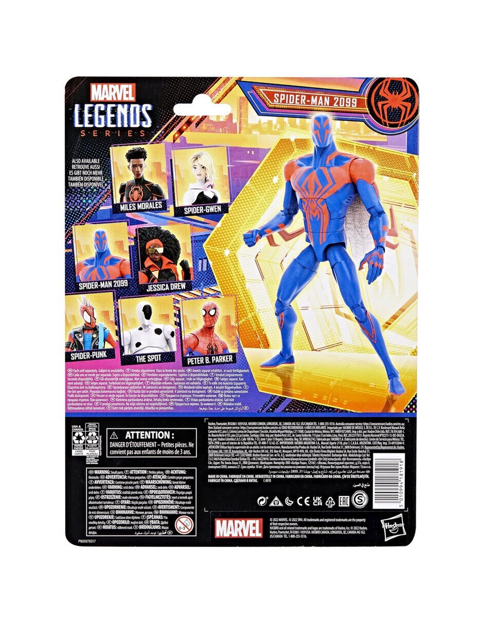 Figura de acción Marvel 2099 collectors Spider-Man 7