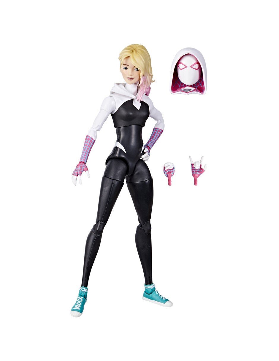Figura de acción Marvel Spider-Gwen Hasbro articulada 4