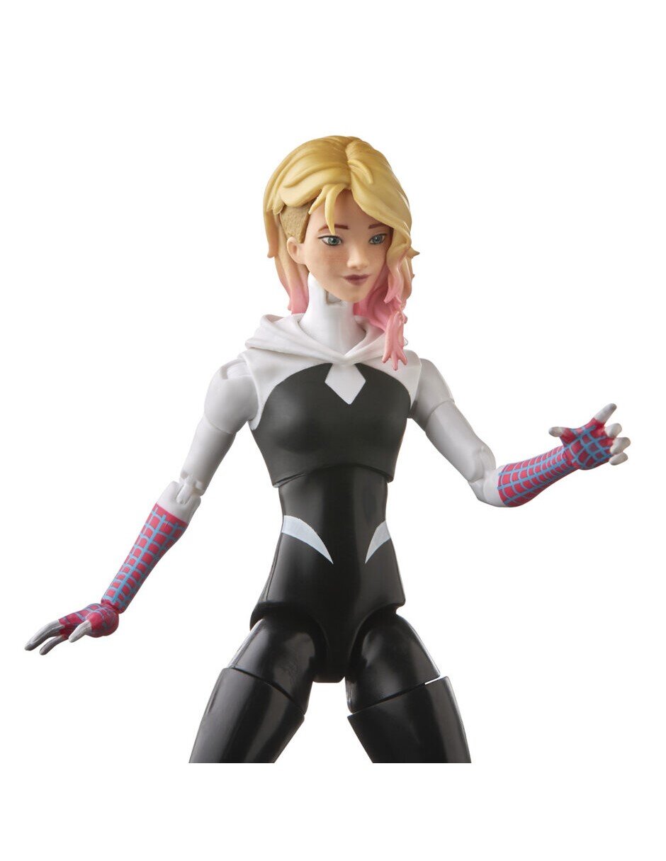 Figura de acción Marvel Spider-Gwen Hasbro articulada 8