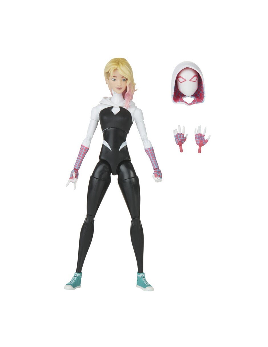 Figura de acción Marvel Spider-Gwen Hasbro articulada 9