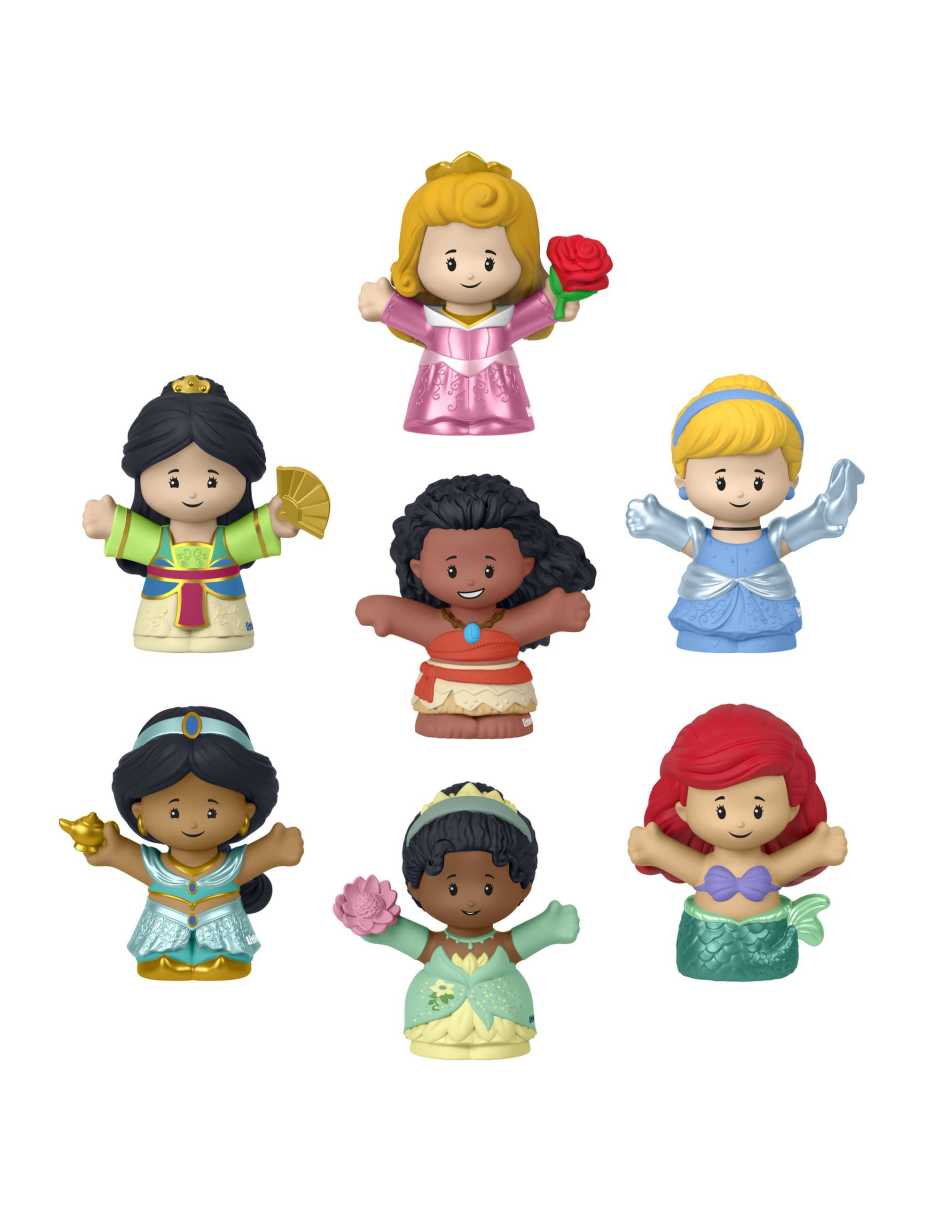 Set figuras Little People Disney Princess Fisher Price