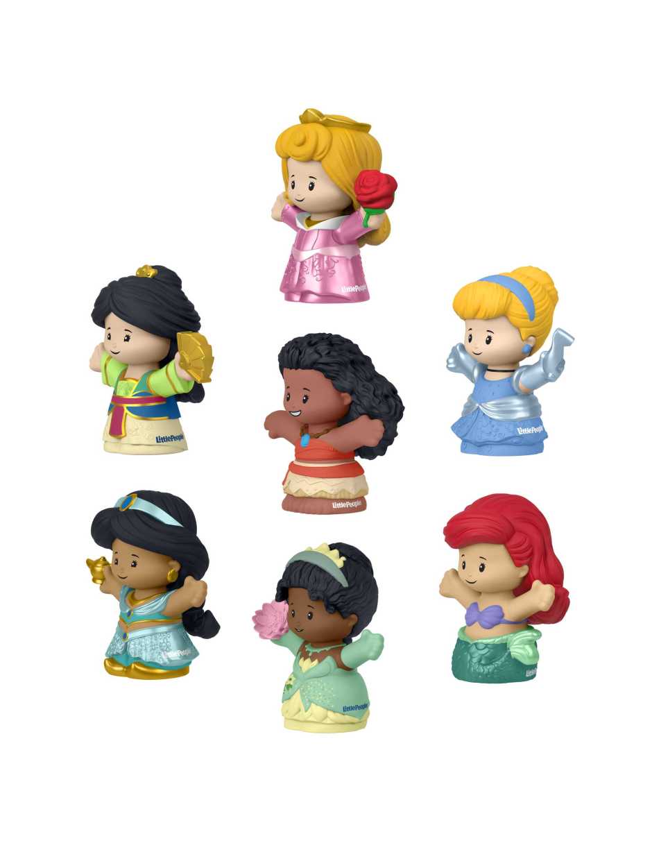 Set figuras Little People Disney Princess 6