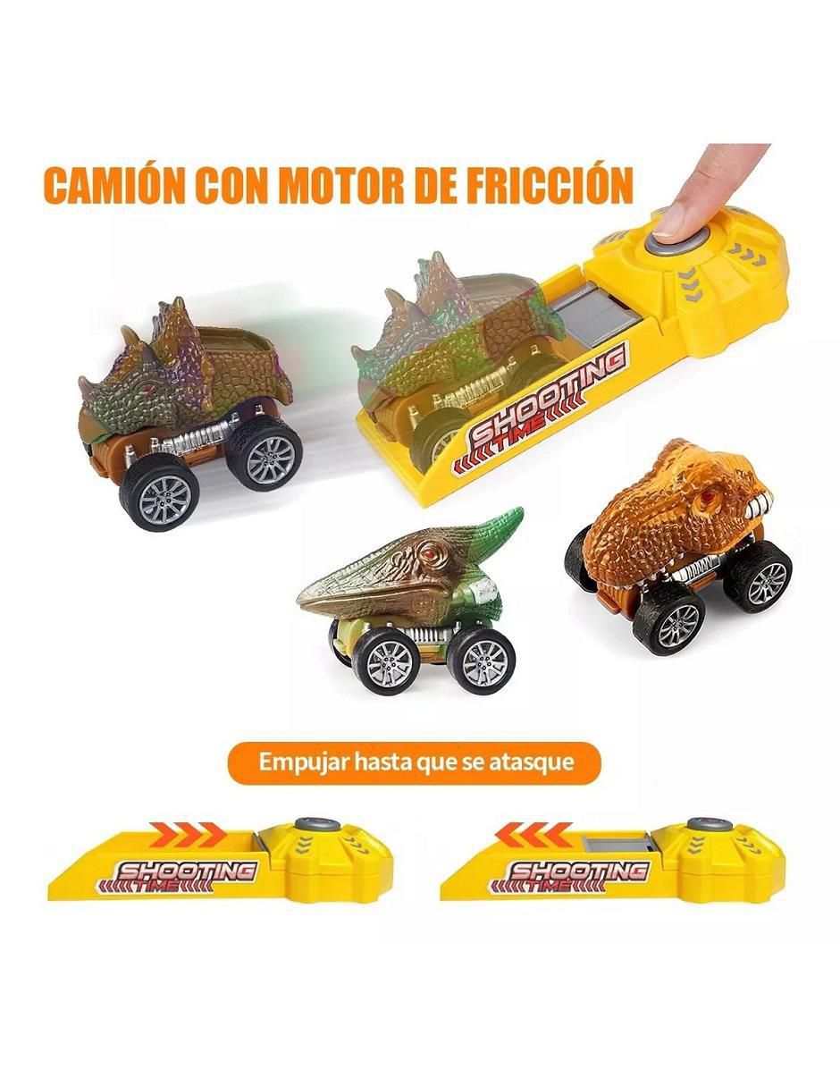 Camión transportador dinosaurios 3