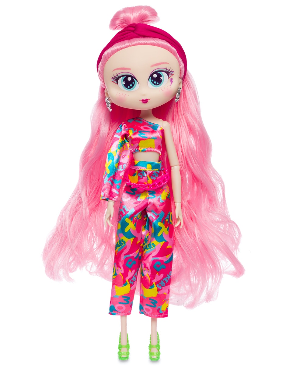 Ropa y accesorio de muñeca Conjunto blusa y pantalón estampado 8