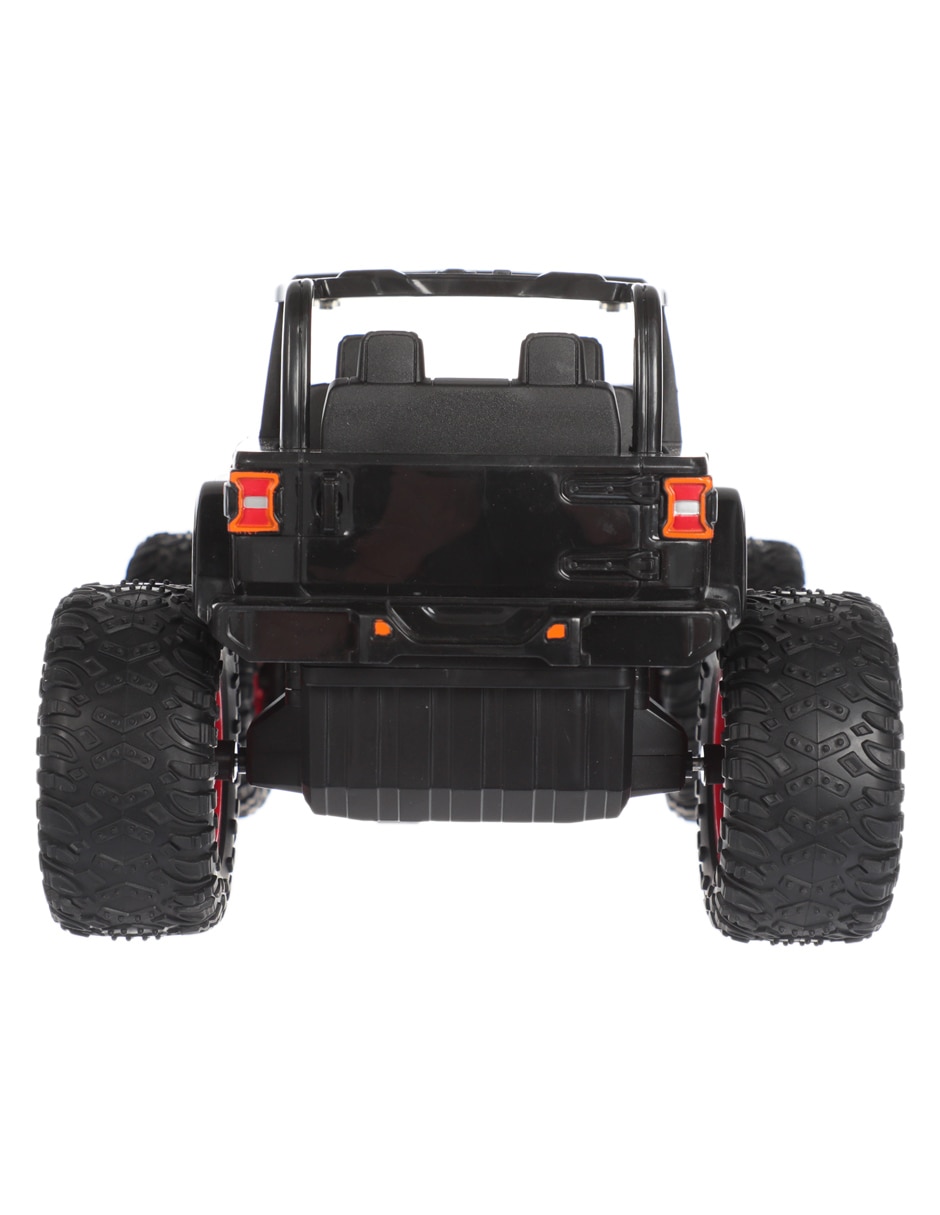 Vehículo de control remoto jeep wrangler rubicon 4