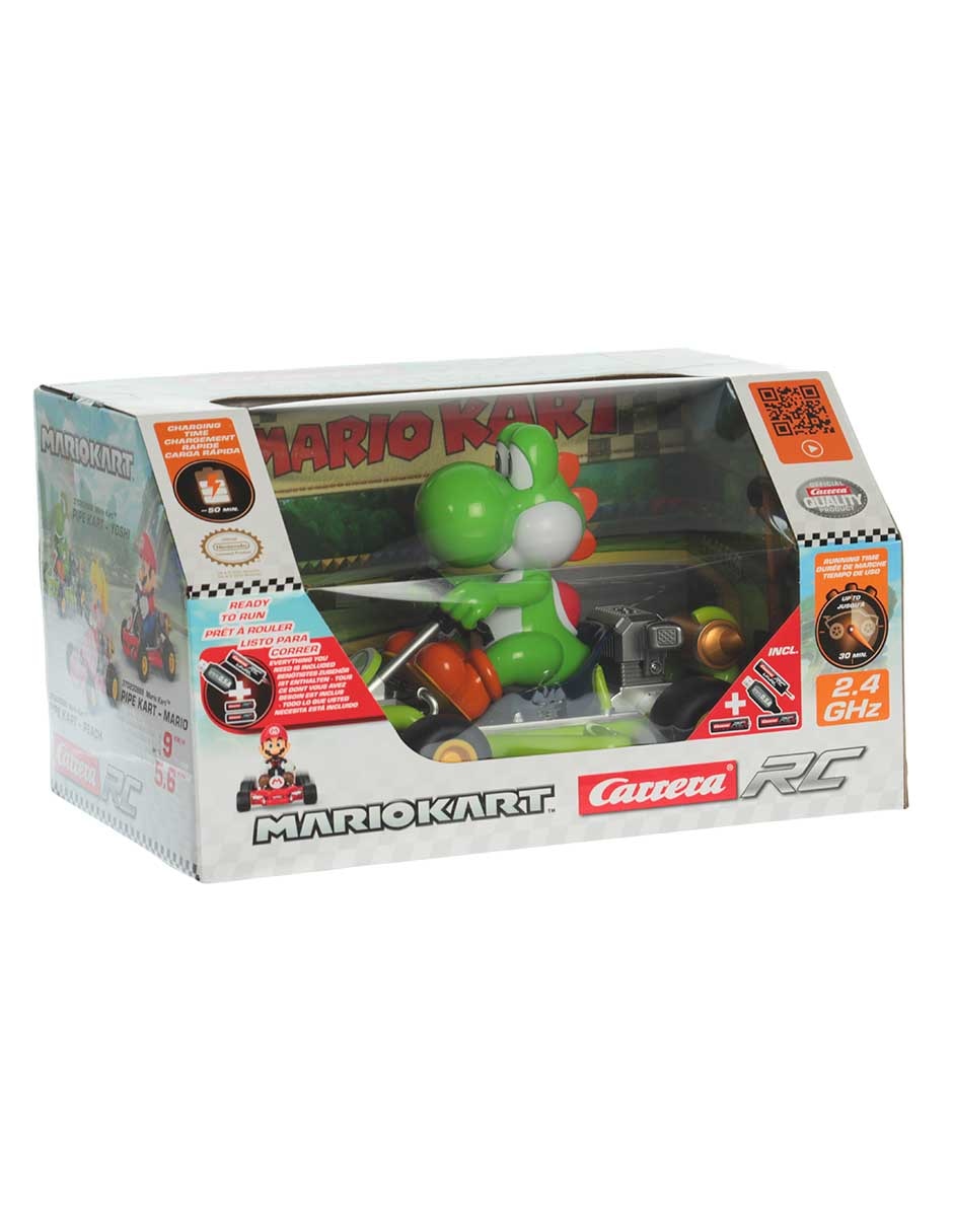 Vehículo de control remoto mario kart Yoshi 2
