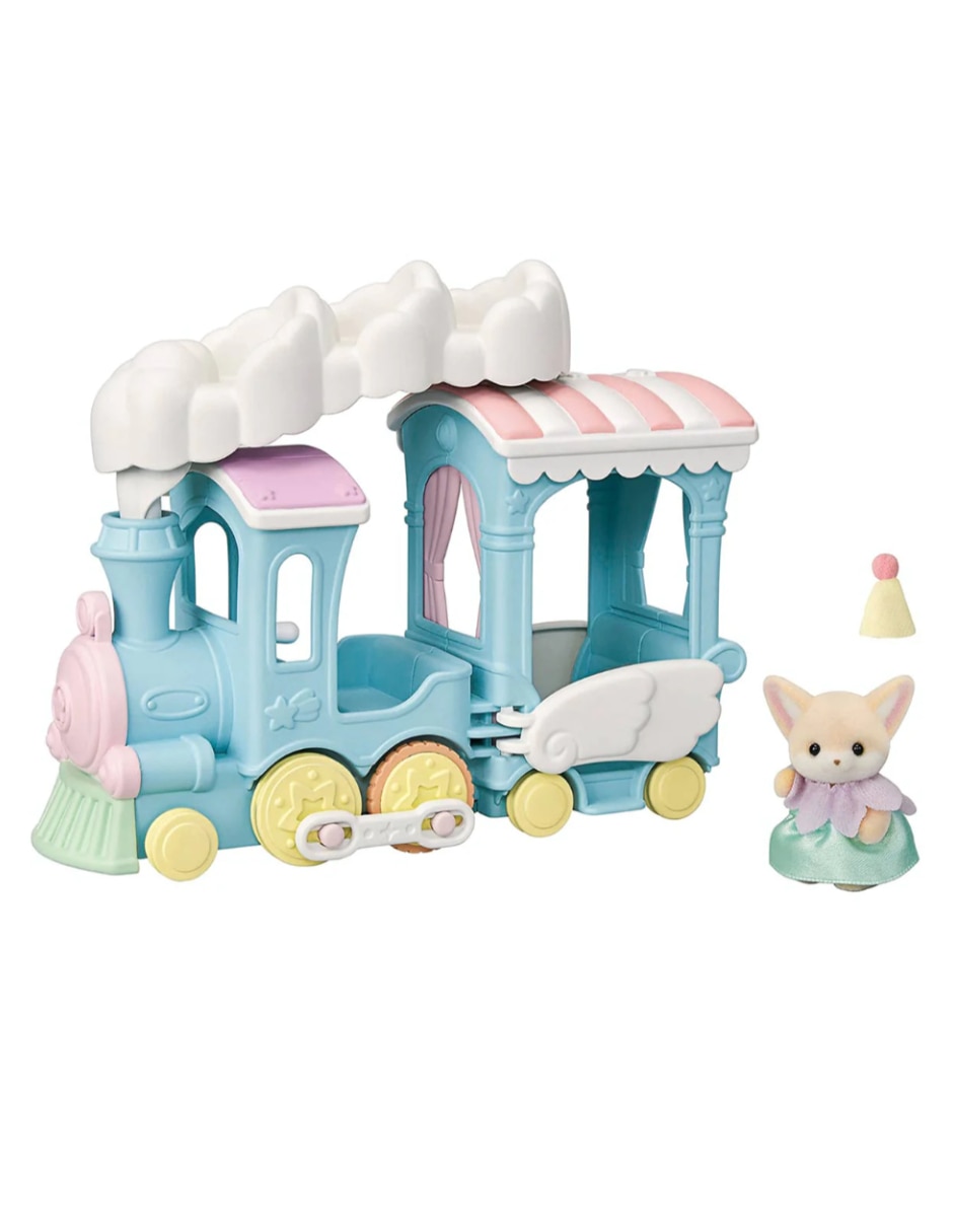 Tren Floating Cloud Rainbow Train