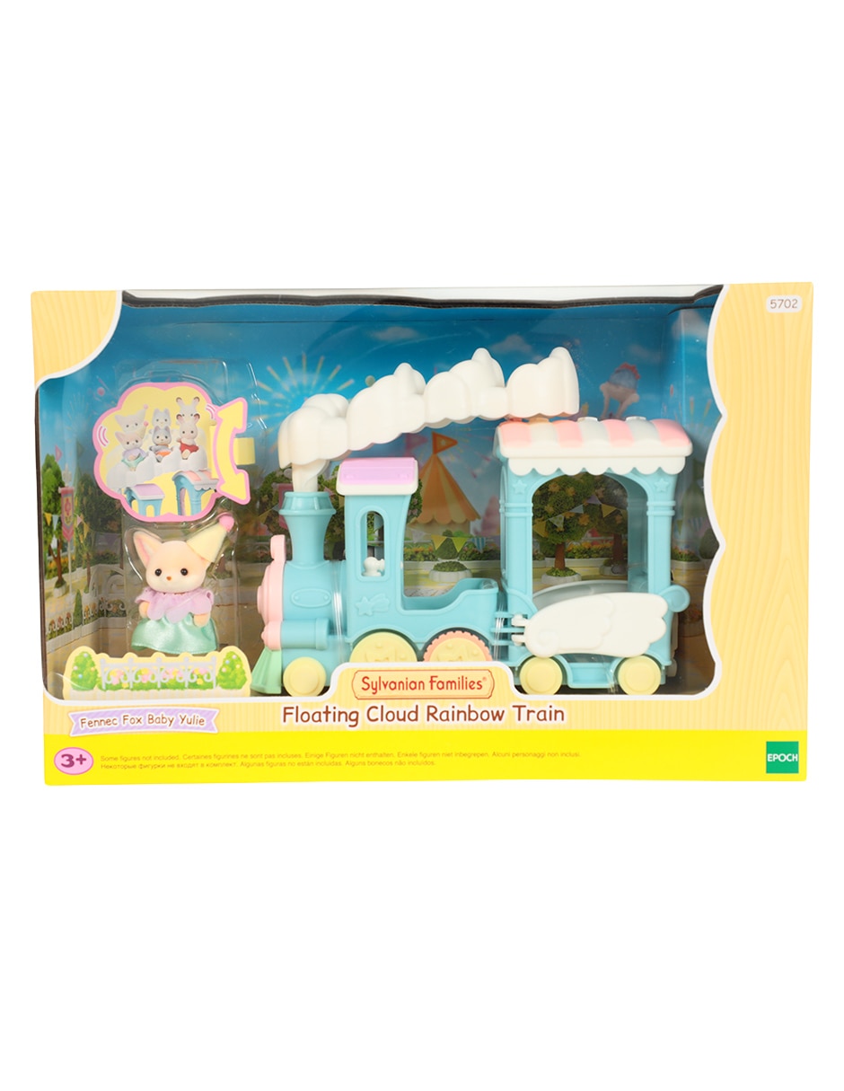 Tren Floating Cloud Rainbow Train 4