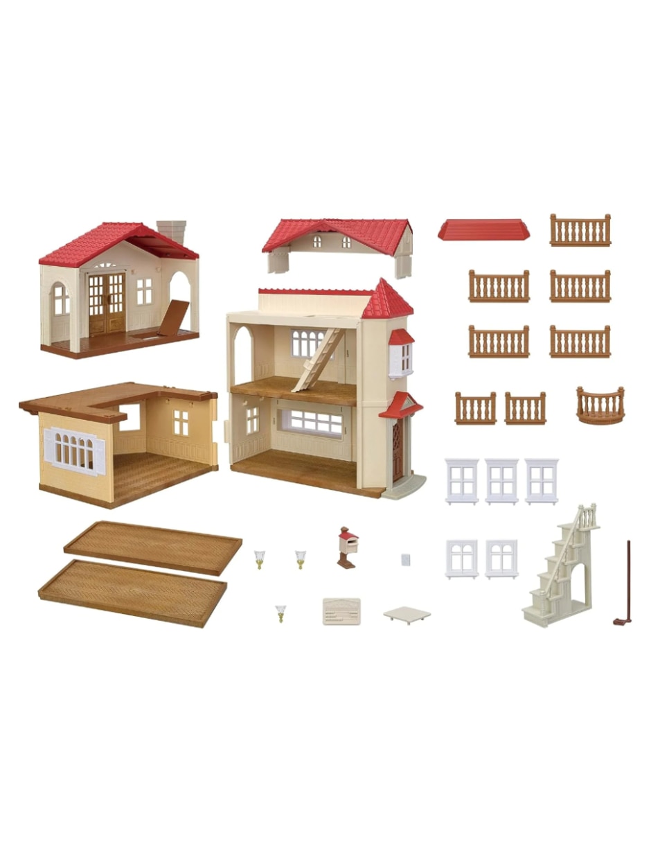 Casa para muñeca Red Roof Country Home 7