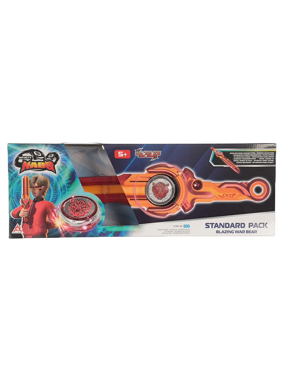 Figura de acción articulada Infinity Nado Fury Wave Dragon Vs Blazing Bear con movimiento 3
