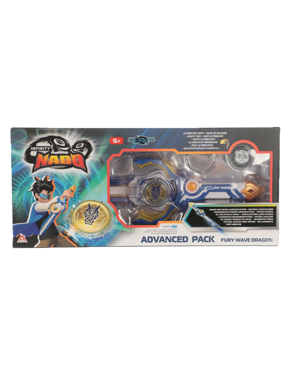 Figura de acción articulada Infinity Nado Fury Wave Dragon collectors con movimiento 3