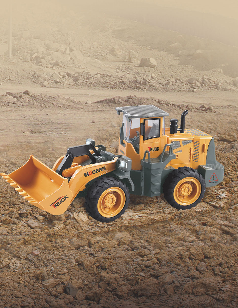 Excavadora a control remoto 360° pushdozer 6