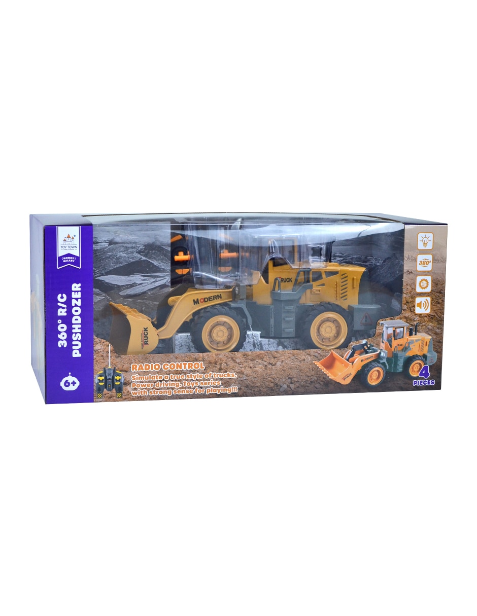 Excavadora a control remoto 360° pushdozer 5