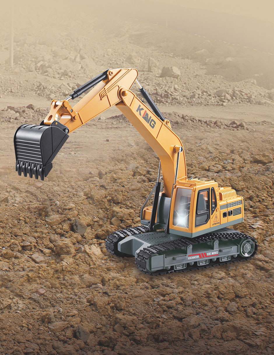 Excavadora a control remoto 360° excavator 6