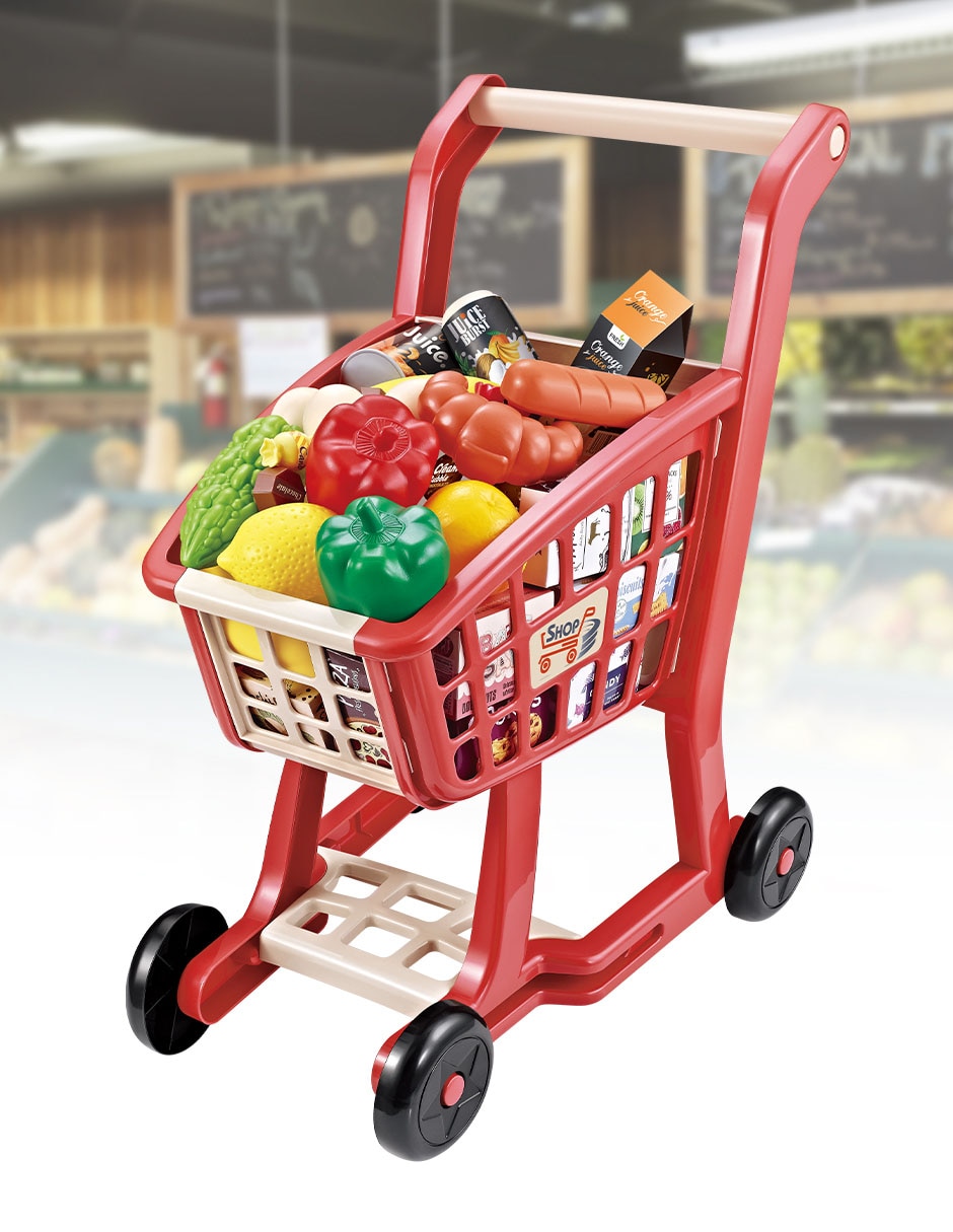 Carrito de supermercado juguete lider online