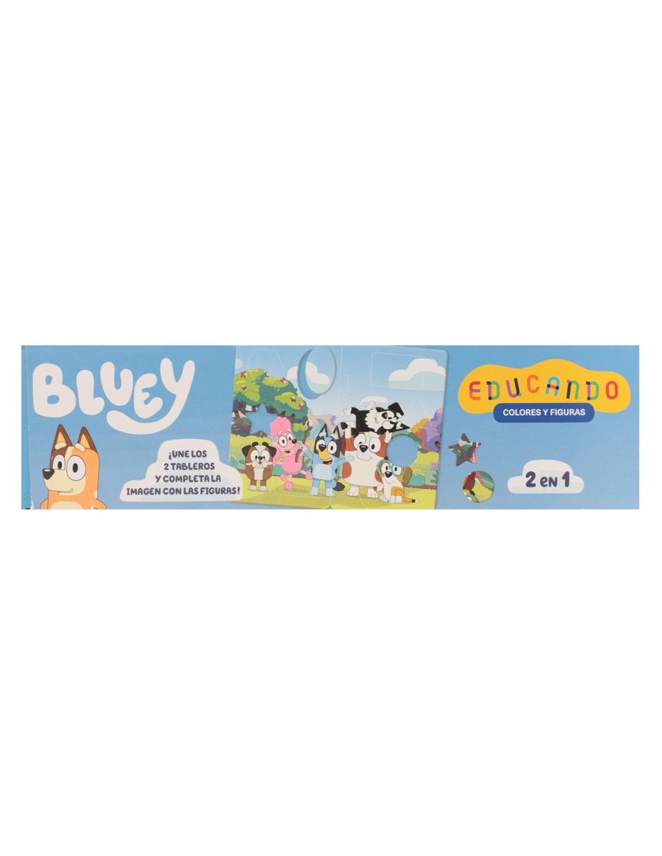 Educando Colores y Figuras Bluey 3