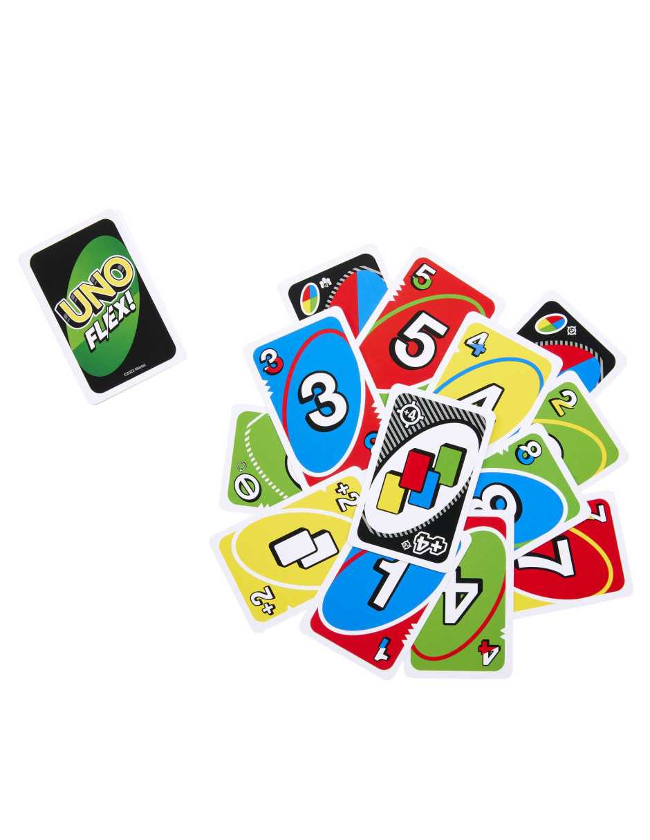 Juego de cartas flex con cartas especiales Flex 5