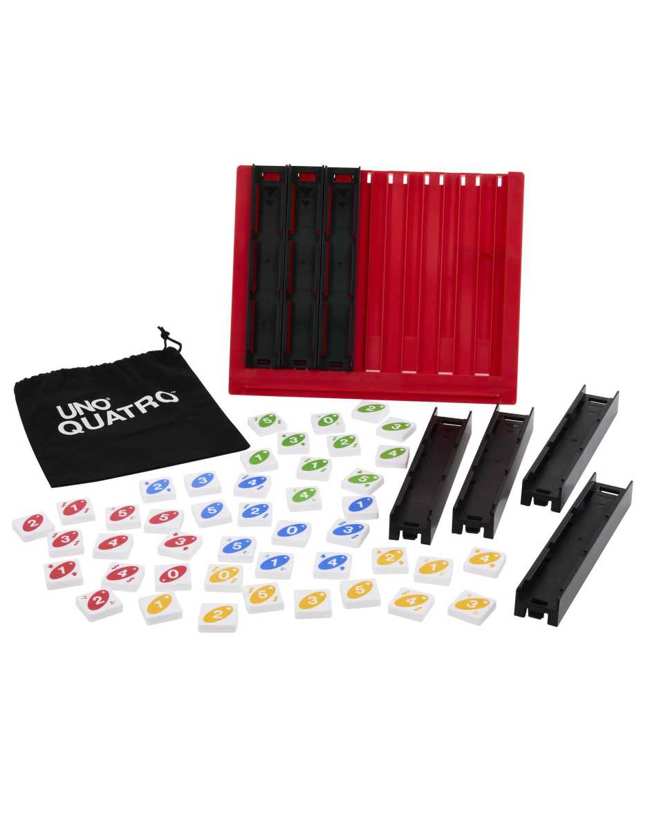 UNO juego de mesa quatro Mattel 4