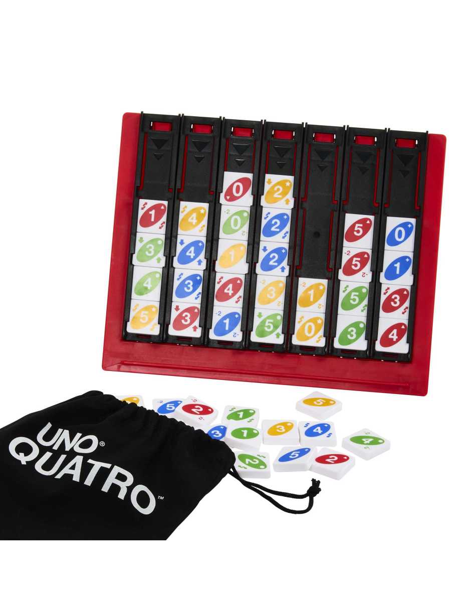 UNO juego de mesa quatro Mattel 5
