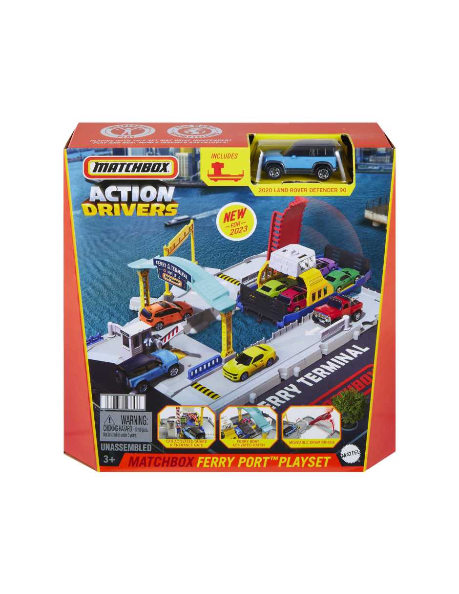 Automóvil matchbox ferry port 7