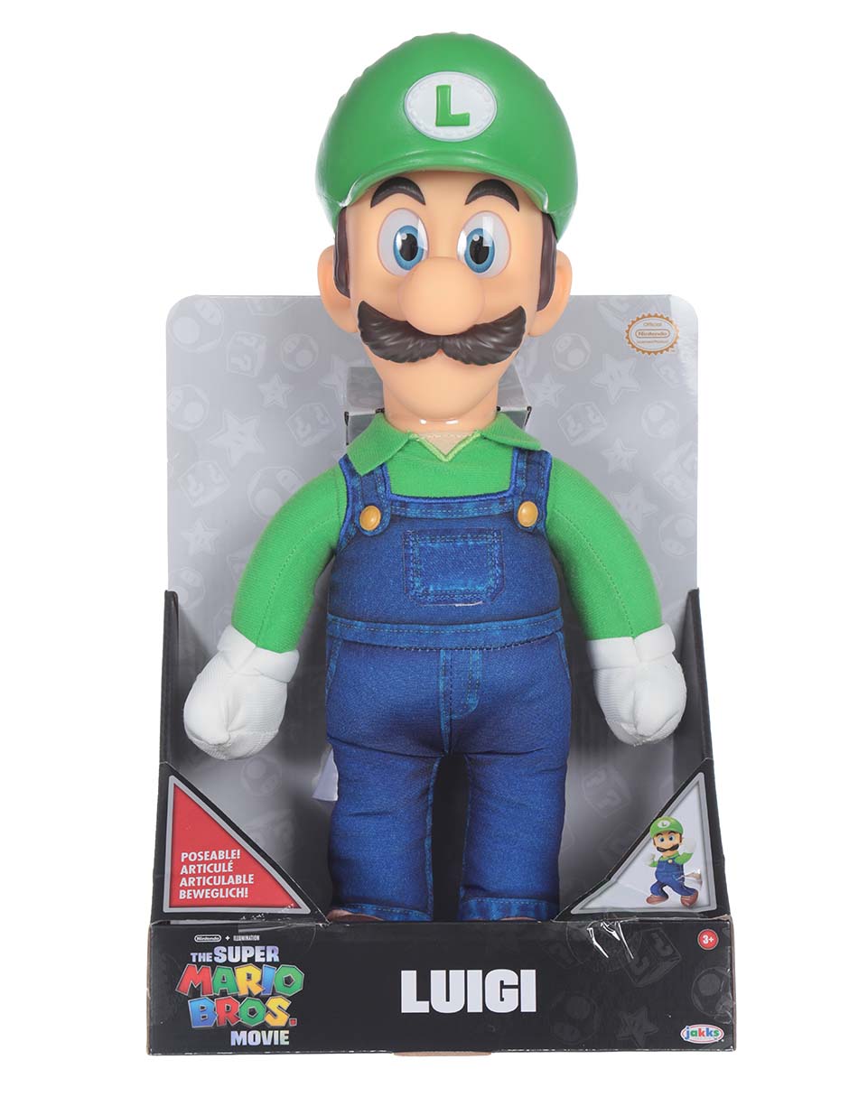 Super Mario - Peluche Luigi 22 cm