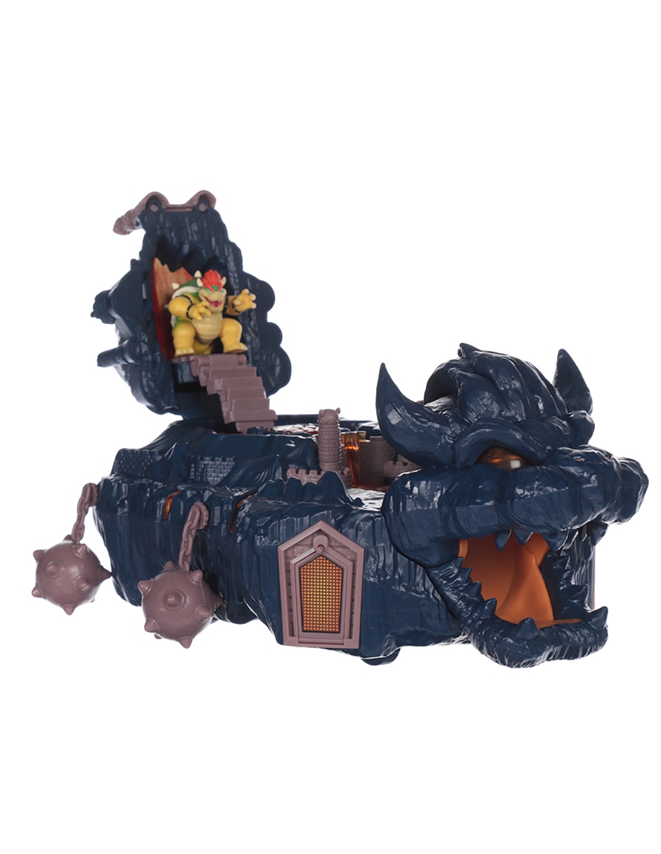 Set figuras acción The Super Mario Bros Movie Bowser deluxe