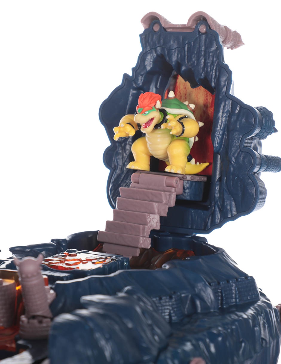 Set figuras acción The Super Mario Bros Movie Bowser deluxe