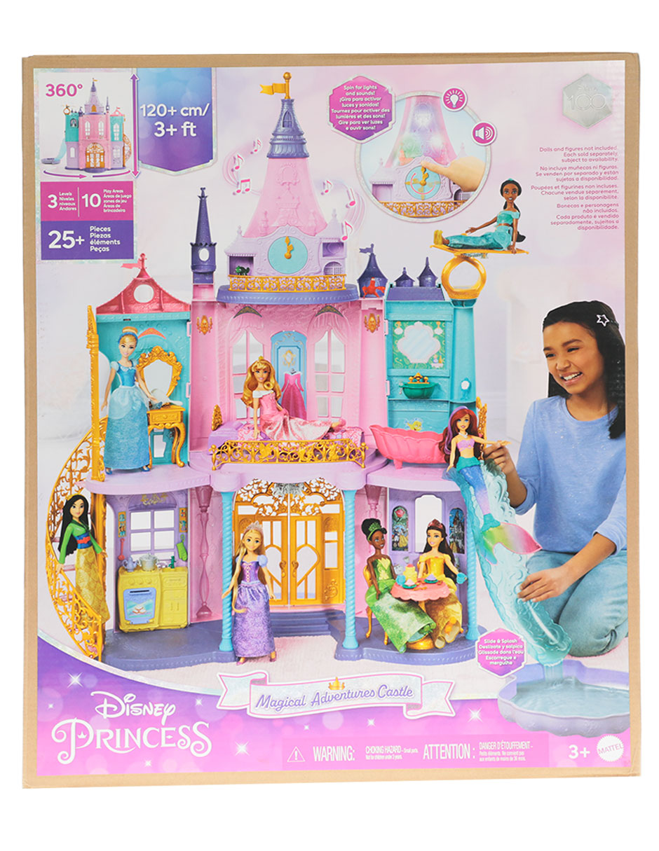 Casa para muñeca Princesas Castillo de Aventuras Mágicas 4