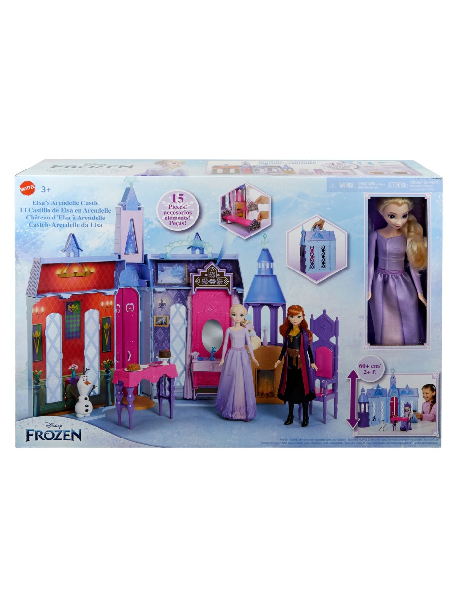 Muñeca Mattel Castillo Arendelle con Elsa 12