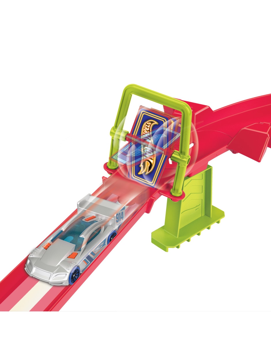Pista armable Circuito neón de alta velocidad