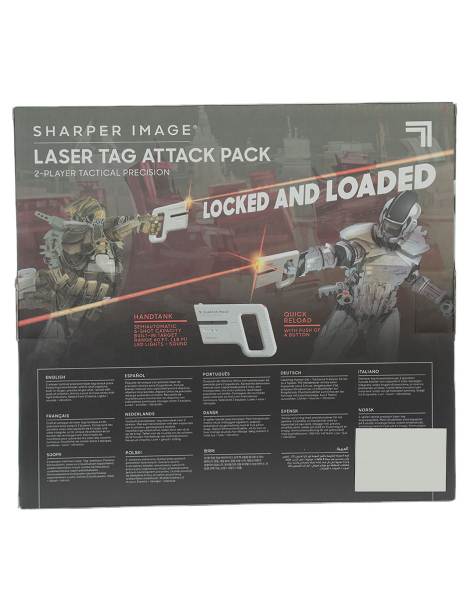 Pistola láser Laser Tag Attack Pack 5
