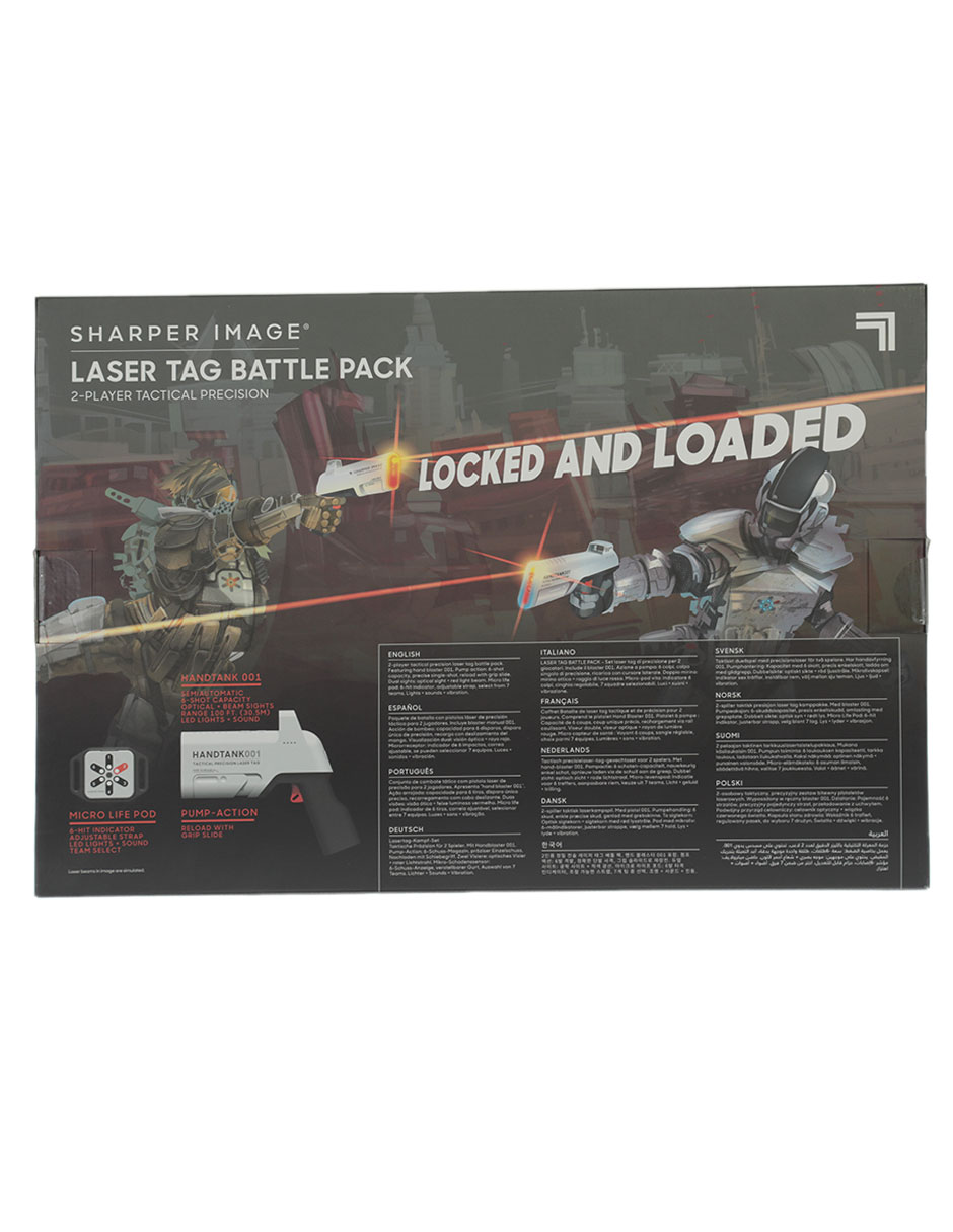 Pistola láser Laser Tag Battle Pack 4