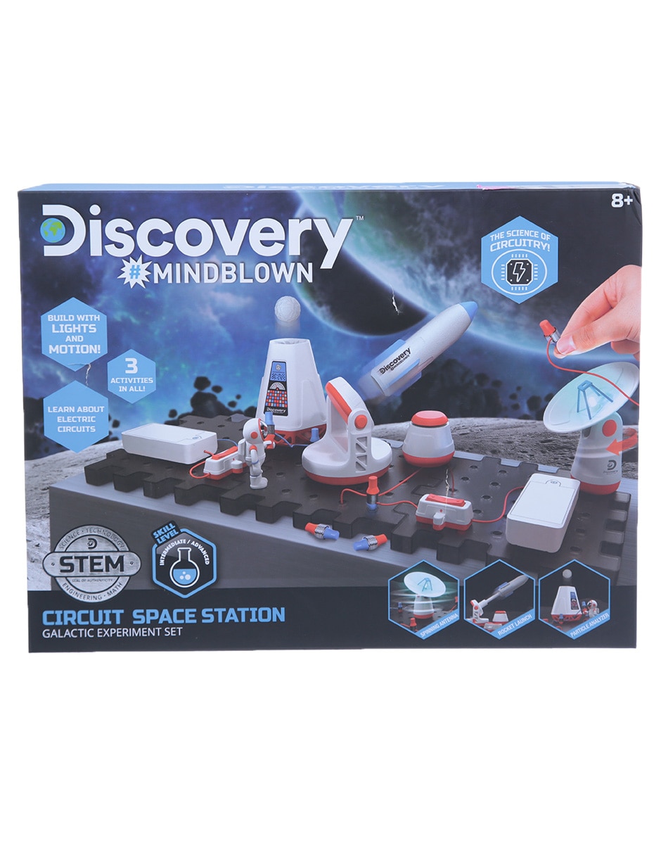 Circuit Space Station Discovery electronico para nino