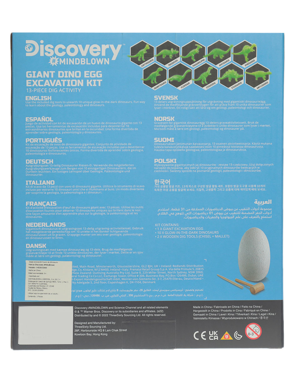 Giant Dino Egg Excavation Kit 4