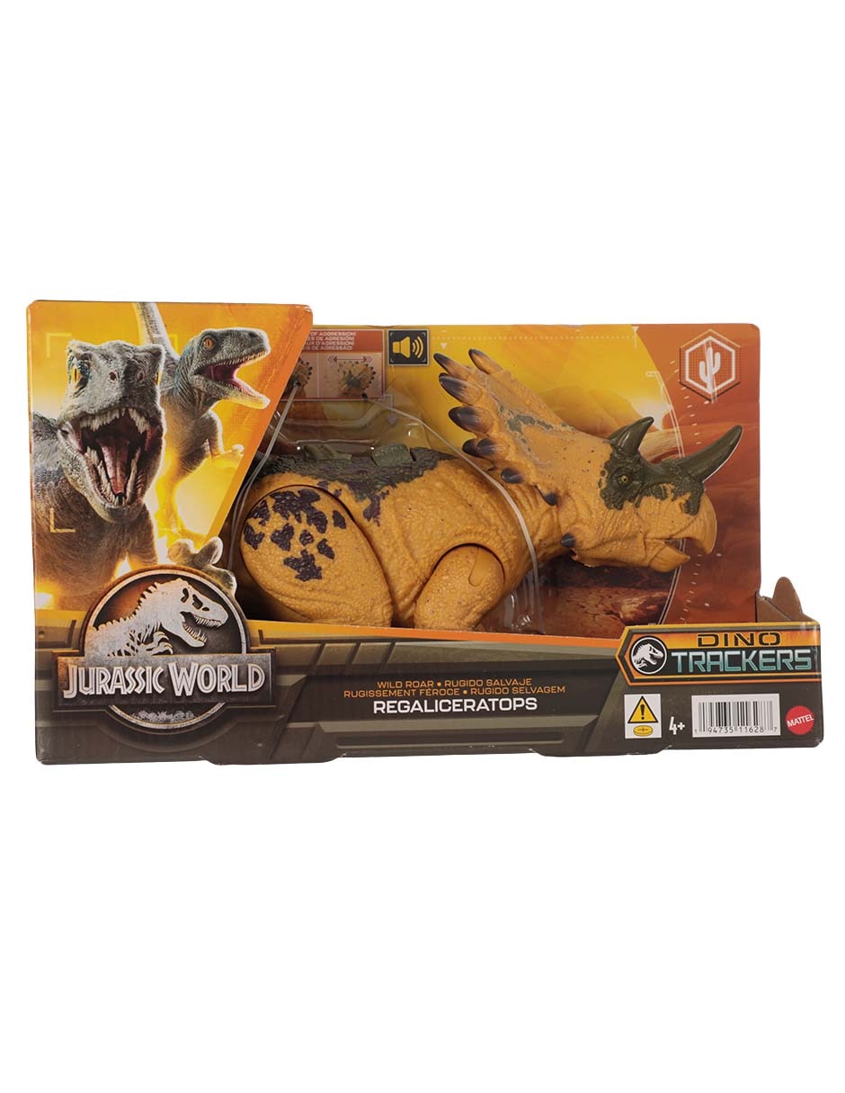 Figura de acción Regaliceratops collectors con movimiento y sonido 4