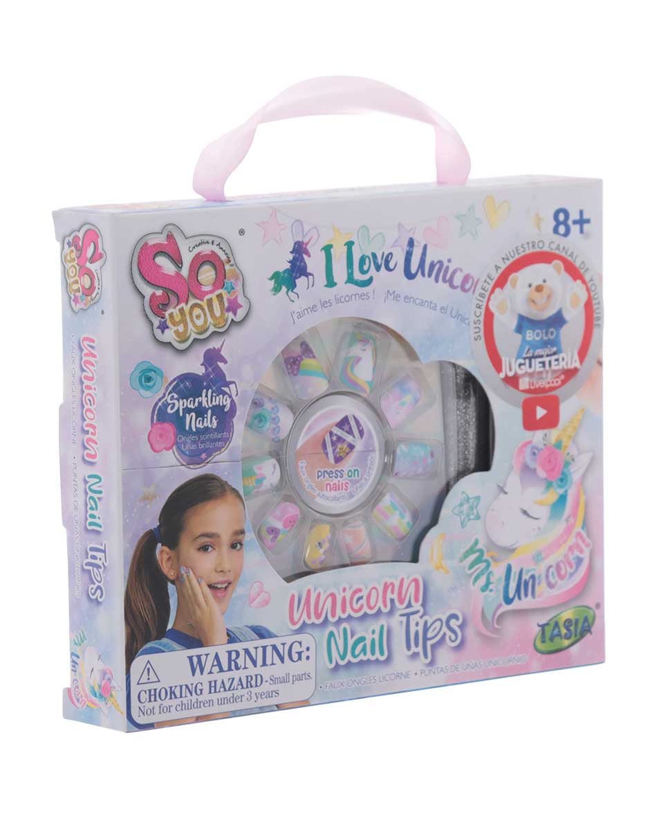 Set de uñas Unicorn Nail Tips 3