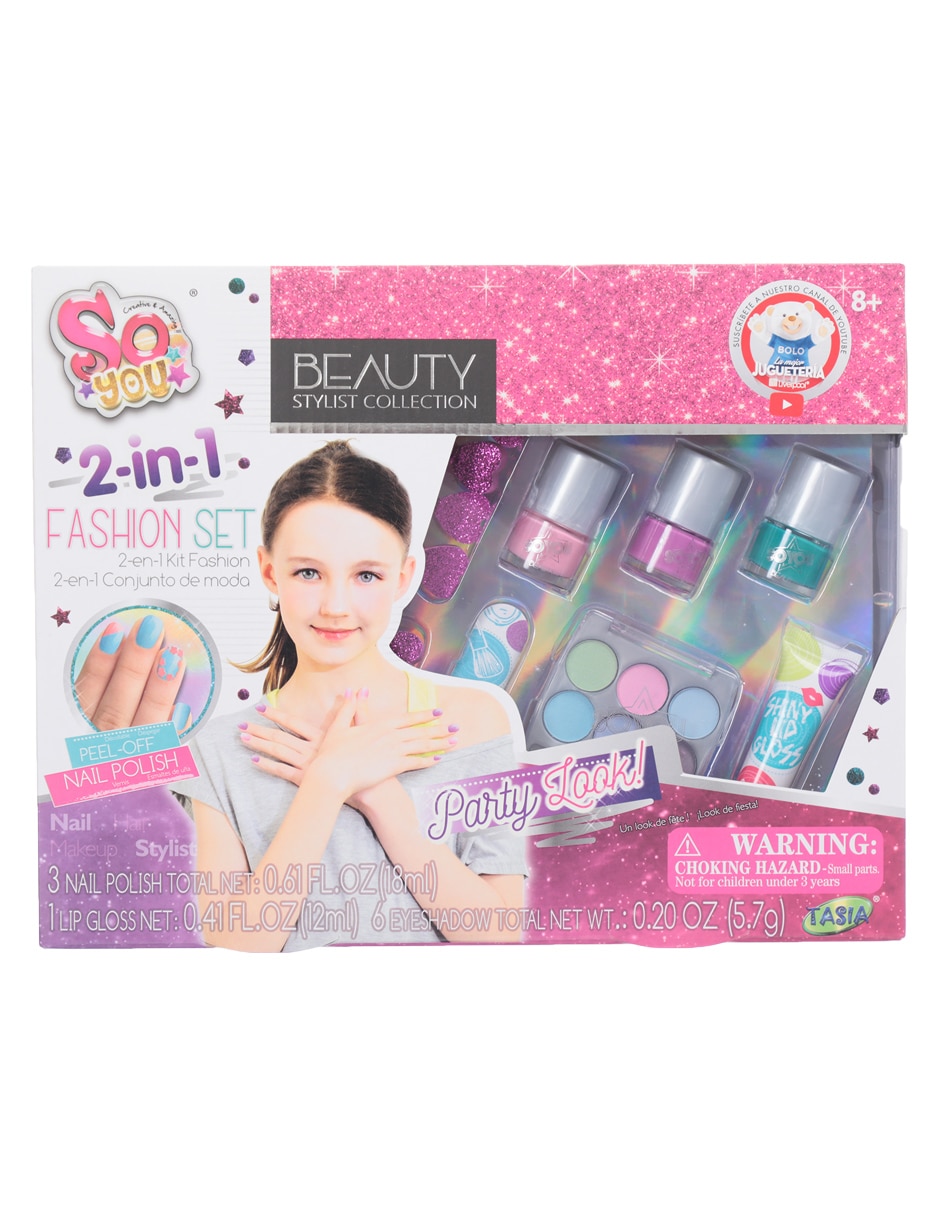Set belleza 2 in 1 Fashion Set Party Look 2