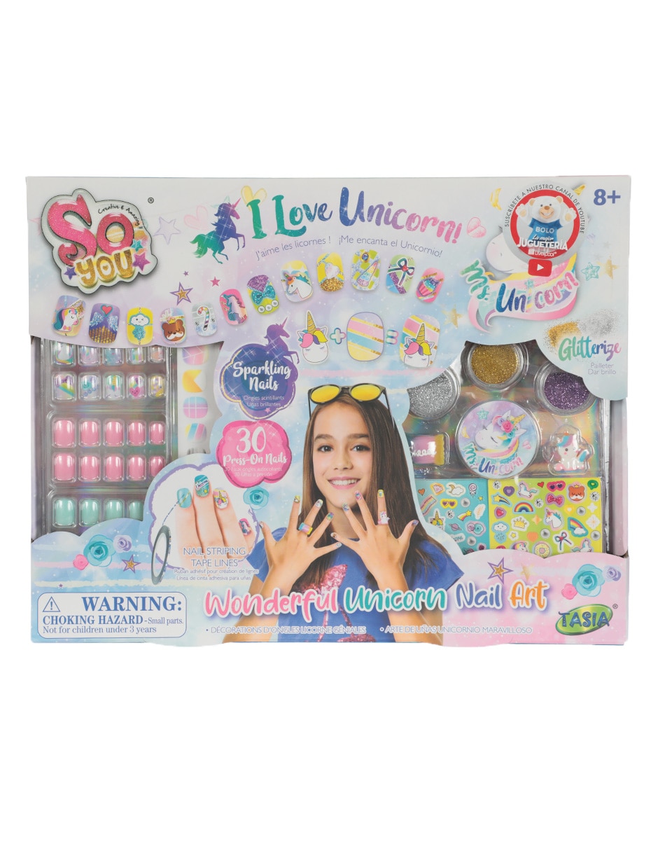 Set de uñas Wonderful Unicorn Nail Art 5