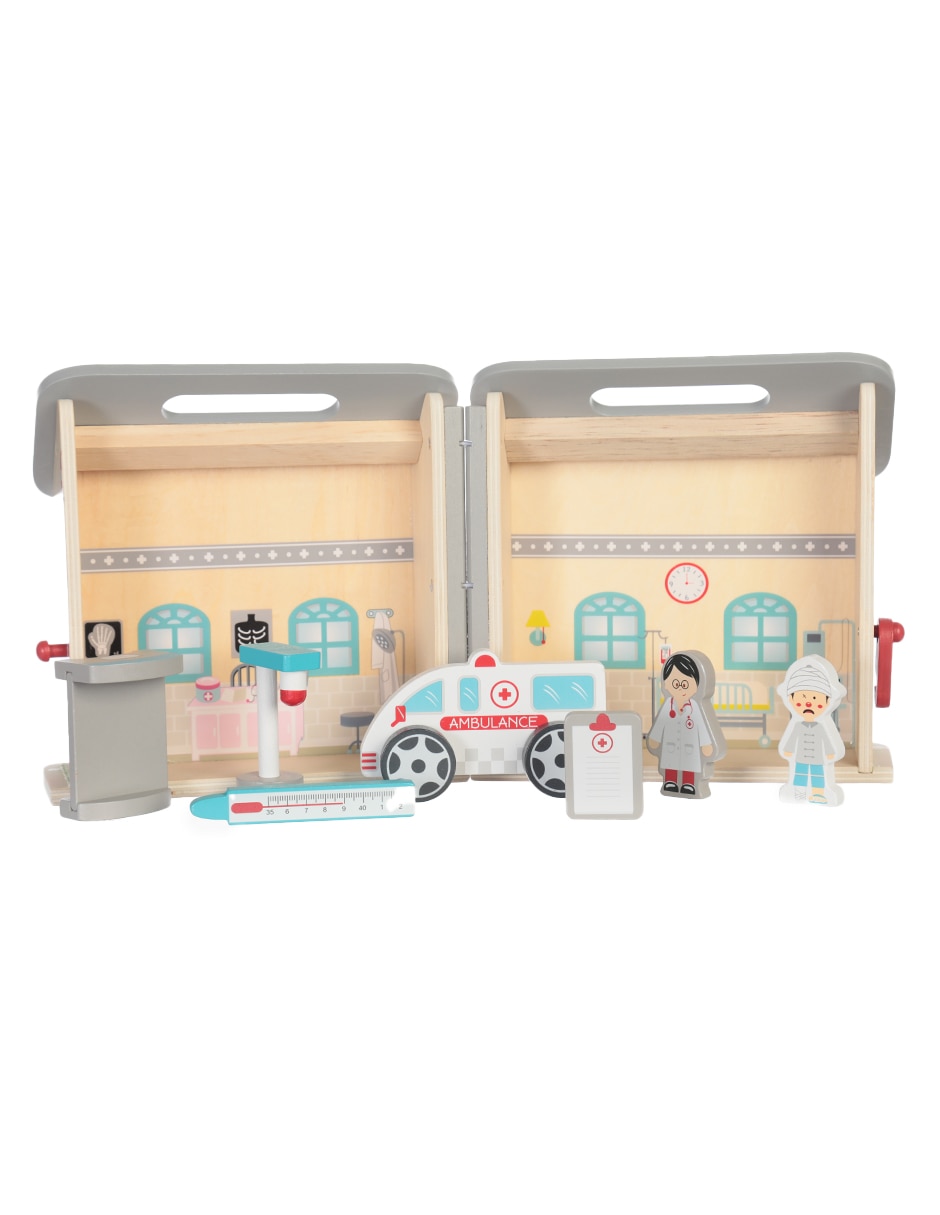 Mi Hospital Portátil juego didáctico infantil unisex 2