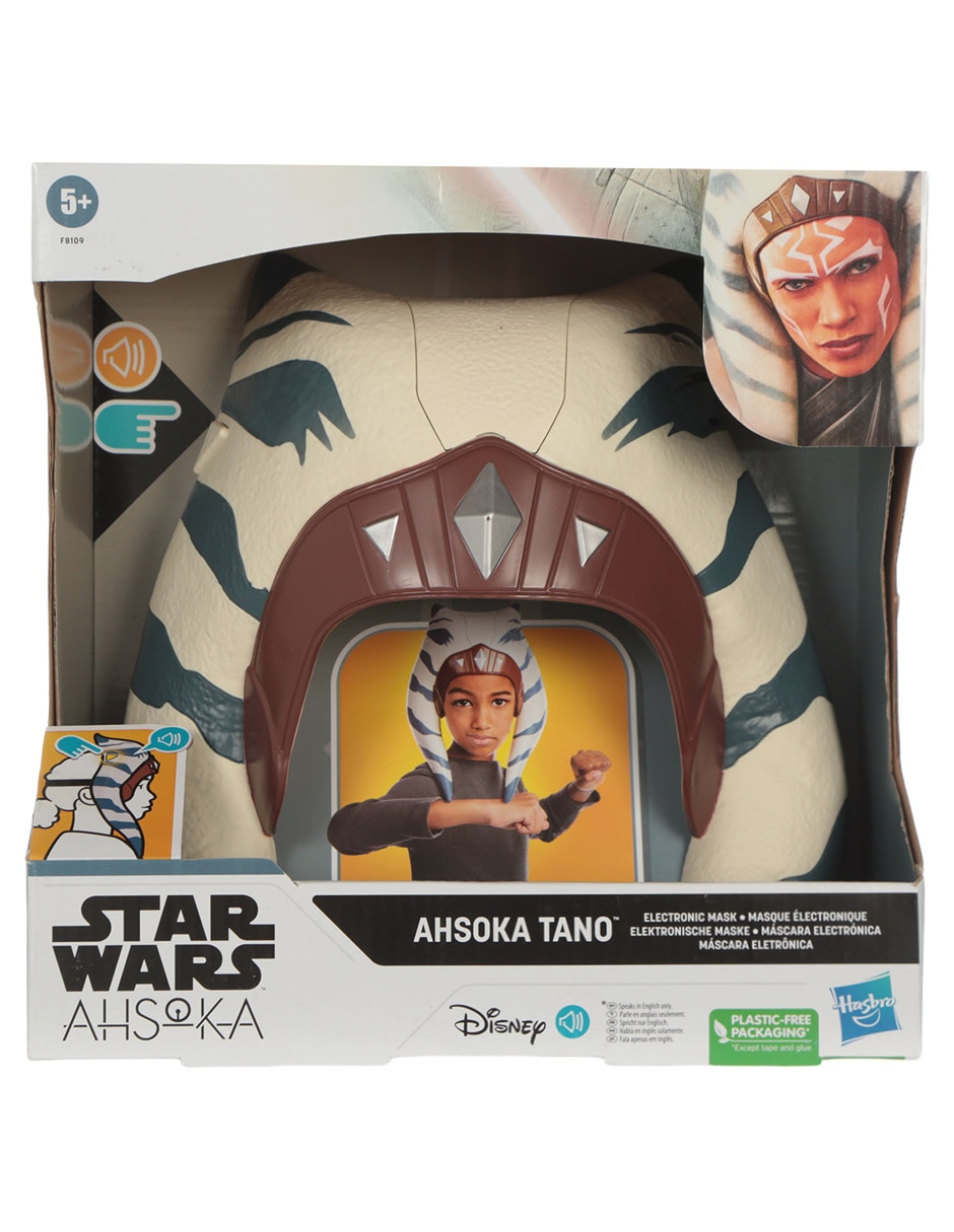 Máscara Ahsoka Tano Star Wars con sonido | Liverpool