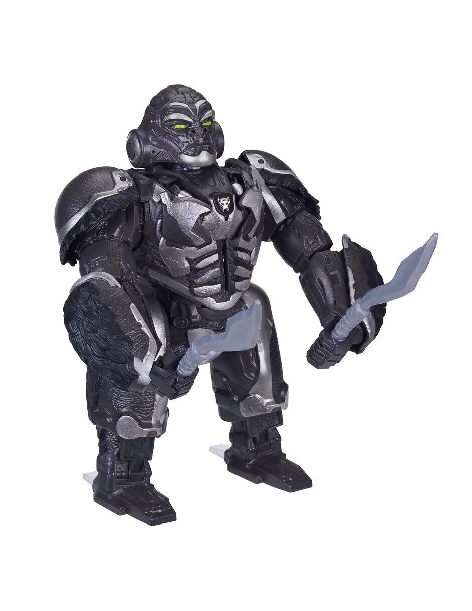 Figura de acción Transformers Rise Of The Beasts con movimiento y sonido articulada 10