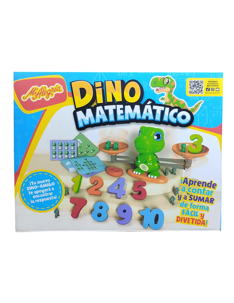 Dino matemático Juego de Aprendizaje Lógico Matemático