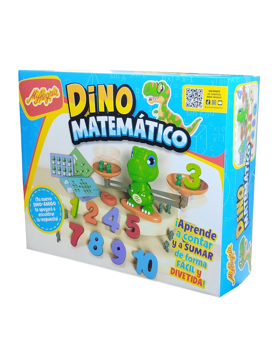 Dino matemático Juego de Aprendizaje Lógico Matemático 2