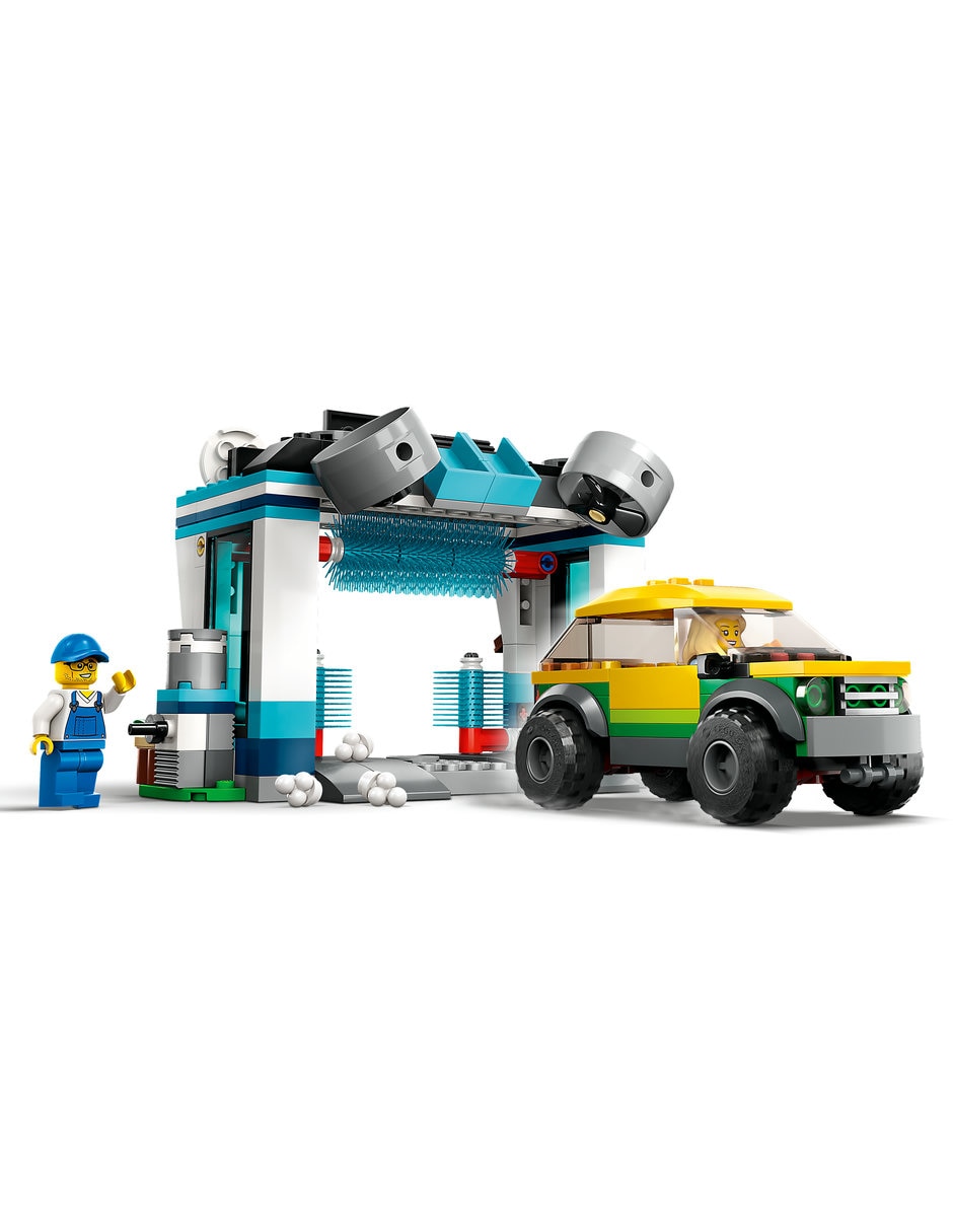 Set construcción Lego City Community Autolavado con 243 piezas