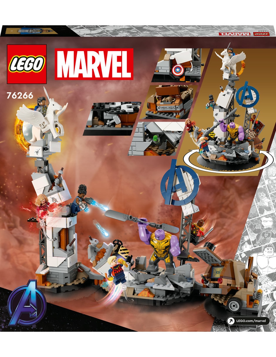 Bloques Lego Super Heroes Marvel Batalla Final de Endgame con 794