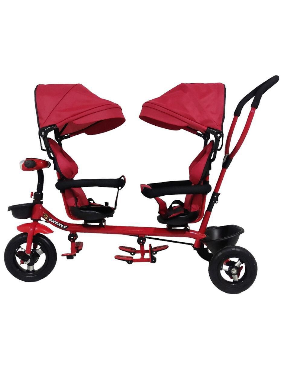 Triciclo the baby shop "rodada" 10 gemelar doble "para" unisex