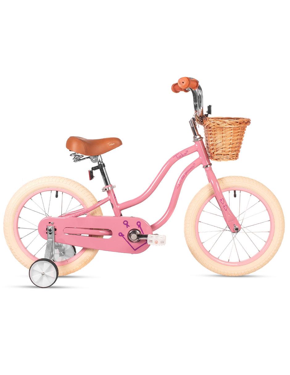 Bicicleta infantil The Baby Shop rodada 16 Girl Power para niña