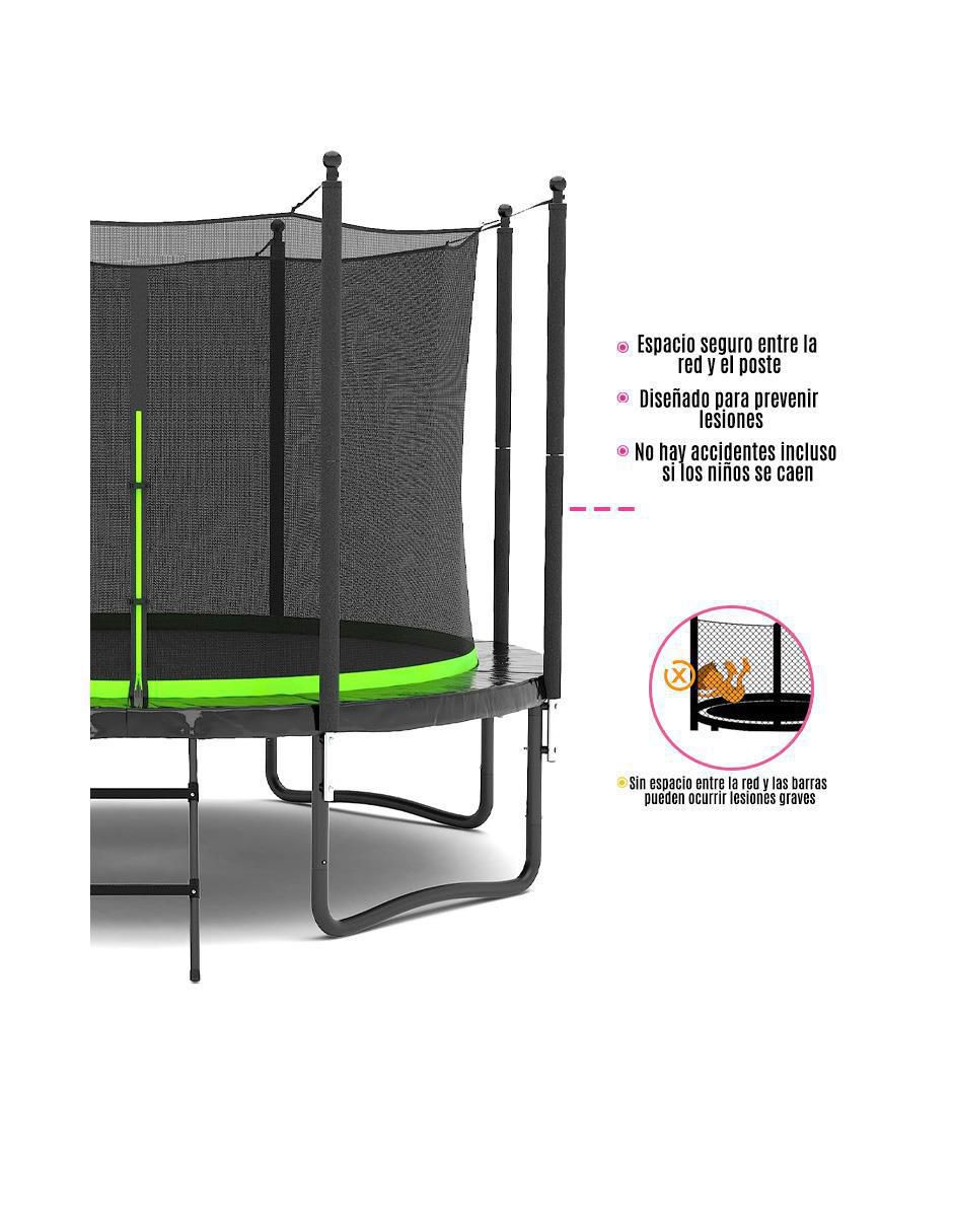 Trampolín Recto 4
