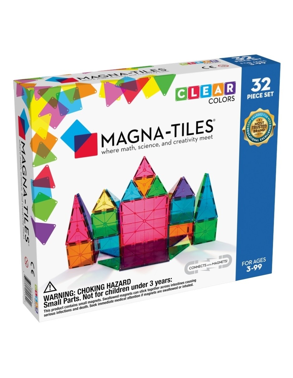 Magna tiles original 02132 Clear Colors