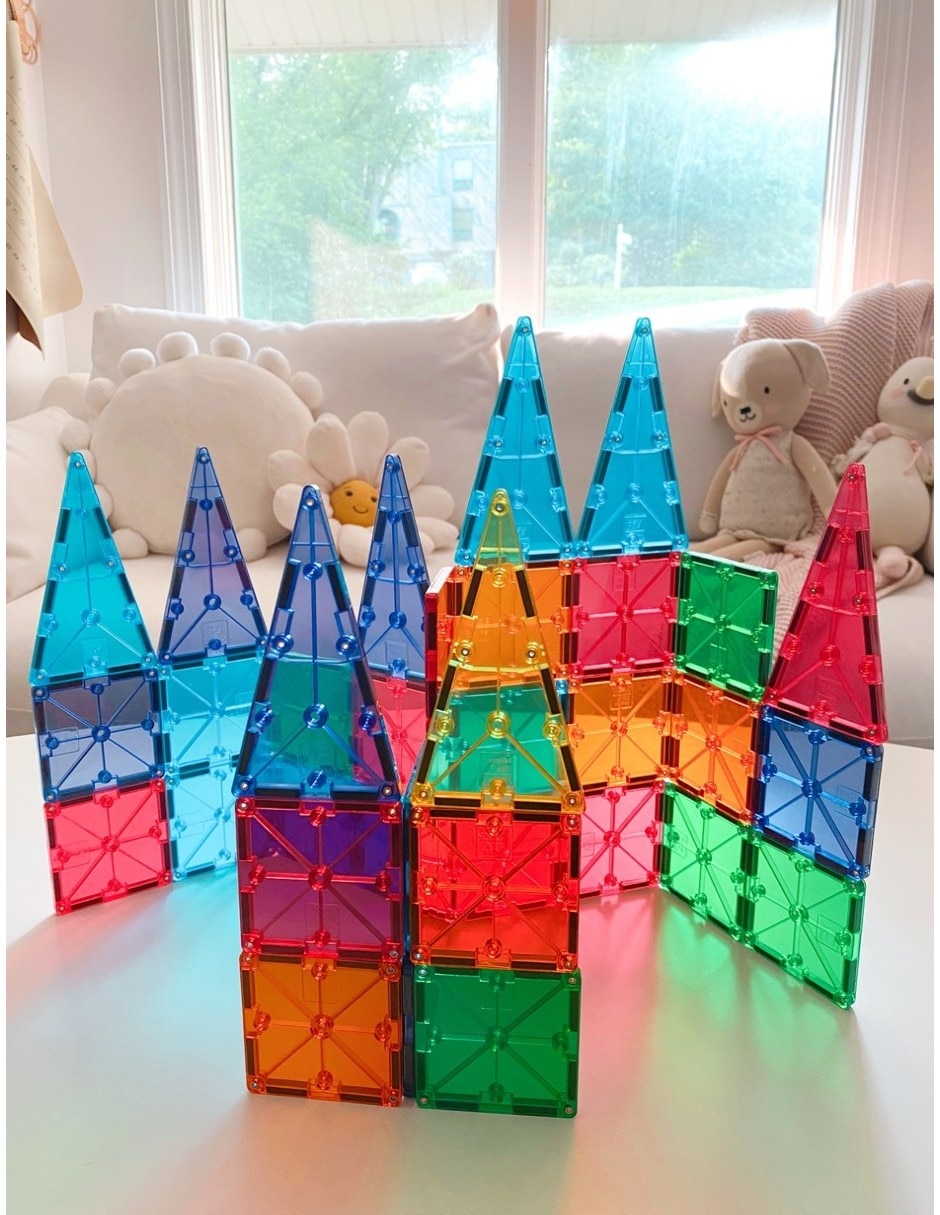 Magna tiles original 02132 Clear Colors 7